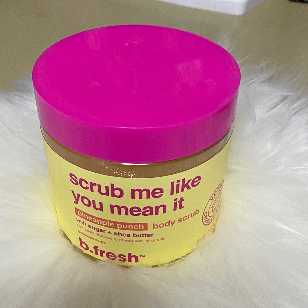 Scrub me like you mean it Pineapple Punch Body Scrub - 16oz buy one get one - Picture 5 of 10